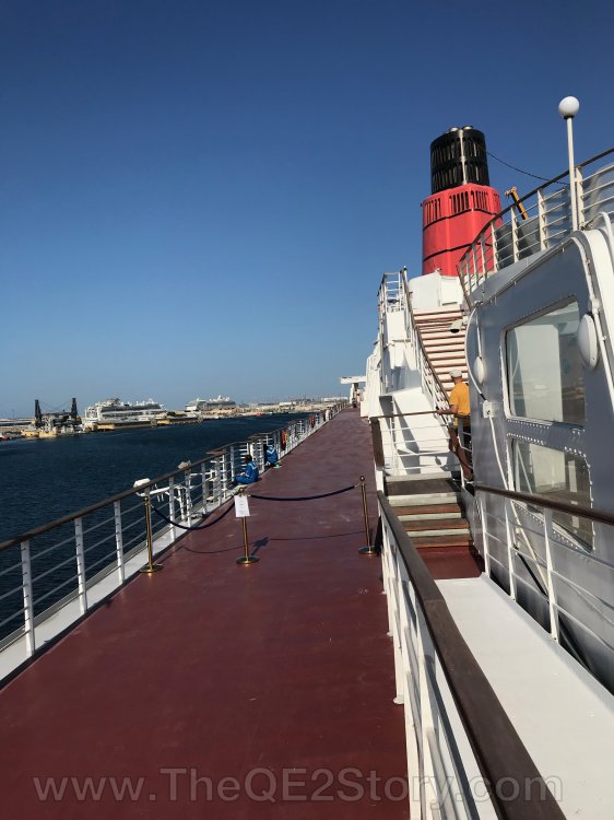 Acosta QE2 Nov 2019 Visit
Photos from my late November 2019 stay aboard QE2 - A reminder that Boat Deck is still very much officially off limits
